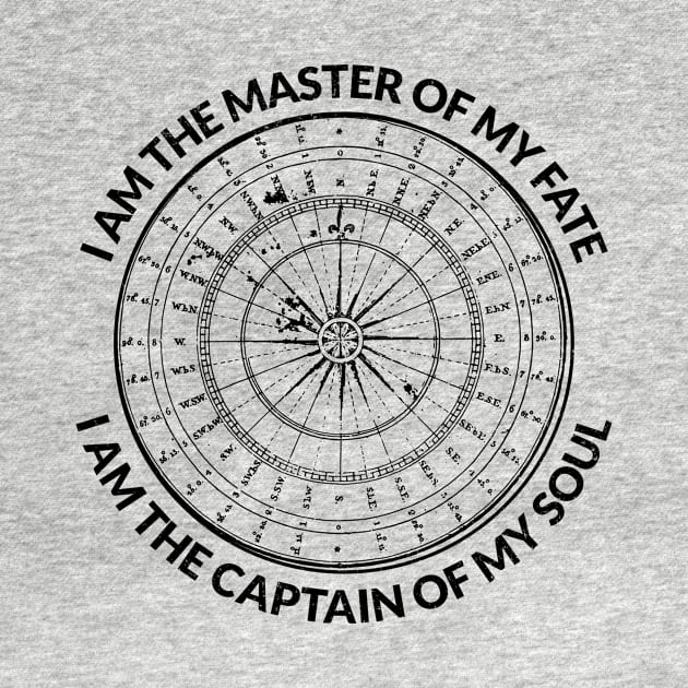 Stoic - Invictus - I am the Master of my Fate by Autonomy Prints